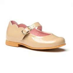 Girls Patent Leather Mary Jane Shoes Buckle 1100 Camel, By AngelitoS -Sandals Sales Store girls patent leather mary jane shoes buckle 1100 camel by angelitos 2