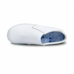 Man Leather Hospital Shoes Anatomical No Laces 291 White, By Percla -Sandals Sales Store man leather hospital shoes anatomical no laces 291 white by percla 4