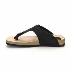 Woman Leather Bio Sandals Cork Sole 8014 Black, By Morxiva Shoes -Sandals Sales Store woman leather bio sandals cork sole 8014 black by morxiva shoes 2