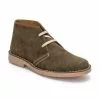 Woman Suede Safari Booties 360-S Kaki, By C. Ortuño