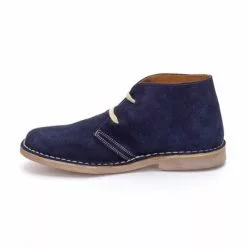 Woman Suede Safari Booties 360-S Navy, By C. Ortuño -Sandals Sales Store woman suede safari booties 360 s navy by c ortuno 2
