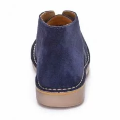 Woman Suede Safari Booties 360-S Navy, By C. Ortuño -Sandals Sales Store woman suede safari booties 360 s navy by c ortuno 3