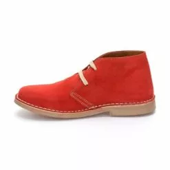 Woman Suede Safari Booties 360-S Red, By C. Ortuño -Sandals Sales Store woman suede safari booties 360 s red by c ortuno 2