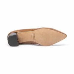 Womens Leather Low Heeled Comfort Pumps 1493 Mink, By Eva Mañas -Sandals Sales Store womens leather low heeled comfort pumps 1493 mink by eva manas 3