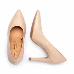 Womens Nappa Leather High Heeled Pumps 1494 Nude, By Eva Mañas -Sandals Sales Store womens nappa leather high heeled pumps 1494 nude by eva manas 2