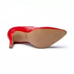 Womens Nappa Leather High Heeled Pumps 1494 Red, By Eva Mañas -Sandals Sales Store womens nappa leather high heeled pumps 1494 red by eva manas 3
