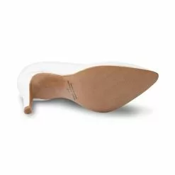 Womens Nappa Leather High Heeled Pumps 1494 White, By Eva Mañas -Sandals Sales Store womens nappa leather high heeled pumps 1494 white by eva manas 3