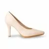 Womens Nappa Leather High Heeled Pumps 1500 Nude, By Eva Mañas