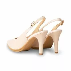 Womens Nappa Leather High Heeled Slingback Pumps 1495 Nude, By Eva Mañas 7 Womens Nappa Leather High Heeled Slingback Pumps 1495 Nude, By Eva Mañas -Sandals Sales Store womens nappa leather high heeled slingback pumps 1495 nude by eva manas 2