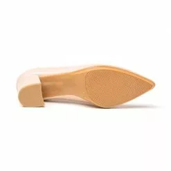 Womens Nappa Leather Low Heeled Comfort Pumps 1497 Nude , By Eva Mañas -Sandals Sales Store womens nappa leather low heeled comfort pumps 1497 nude by eva manas 3